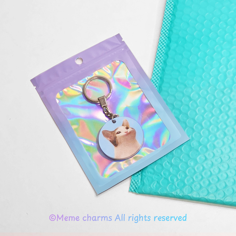 Pop Cat Gif Charm
