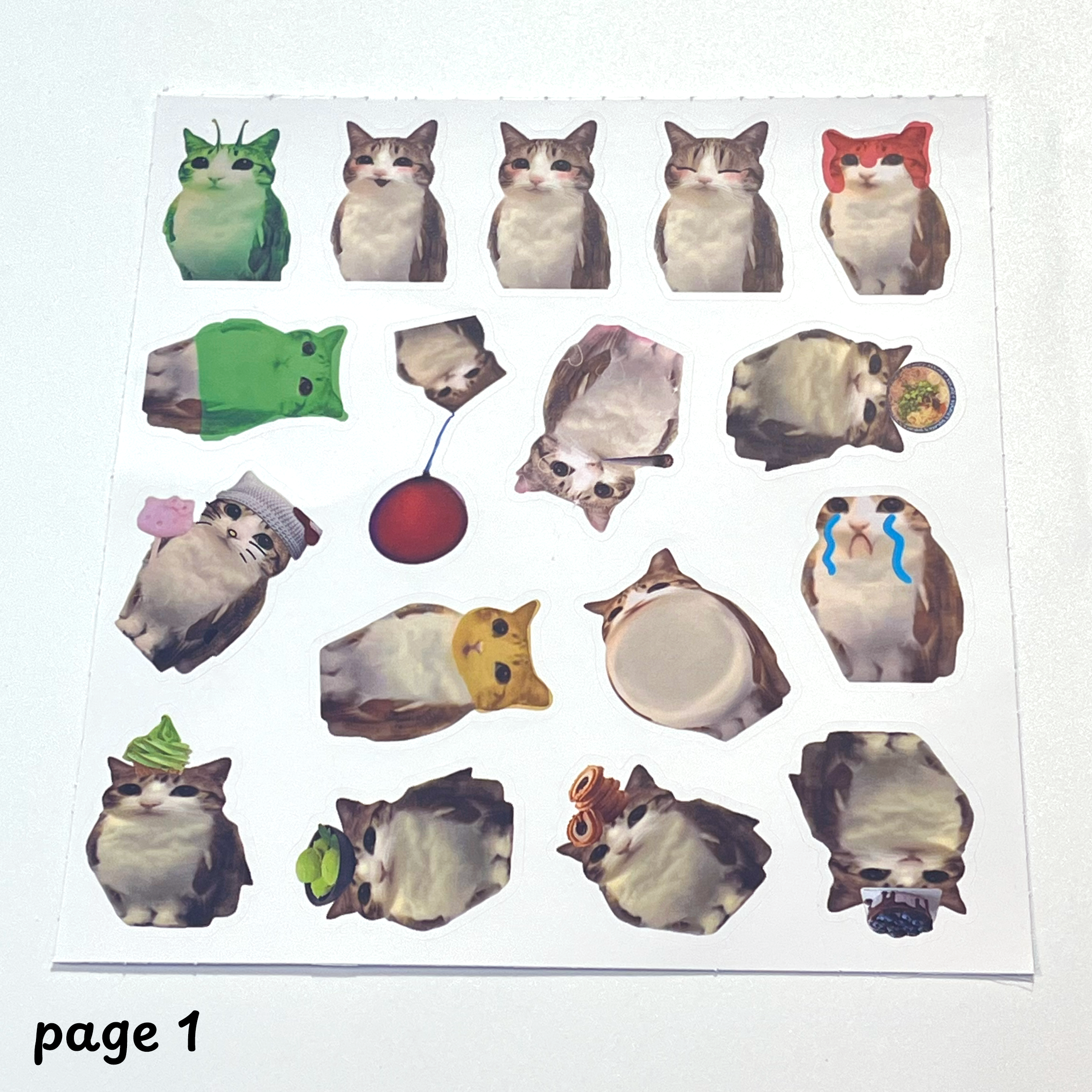100 Piece Meowl Stickers Pack