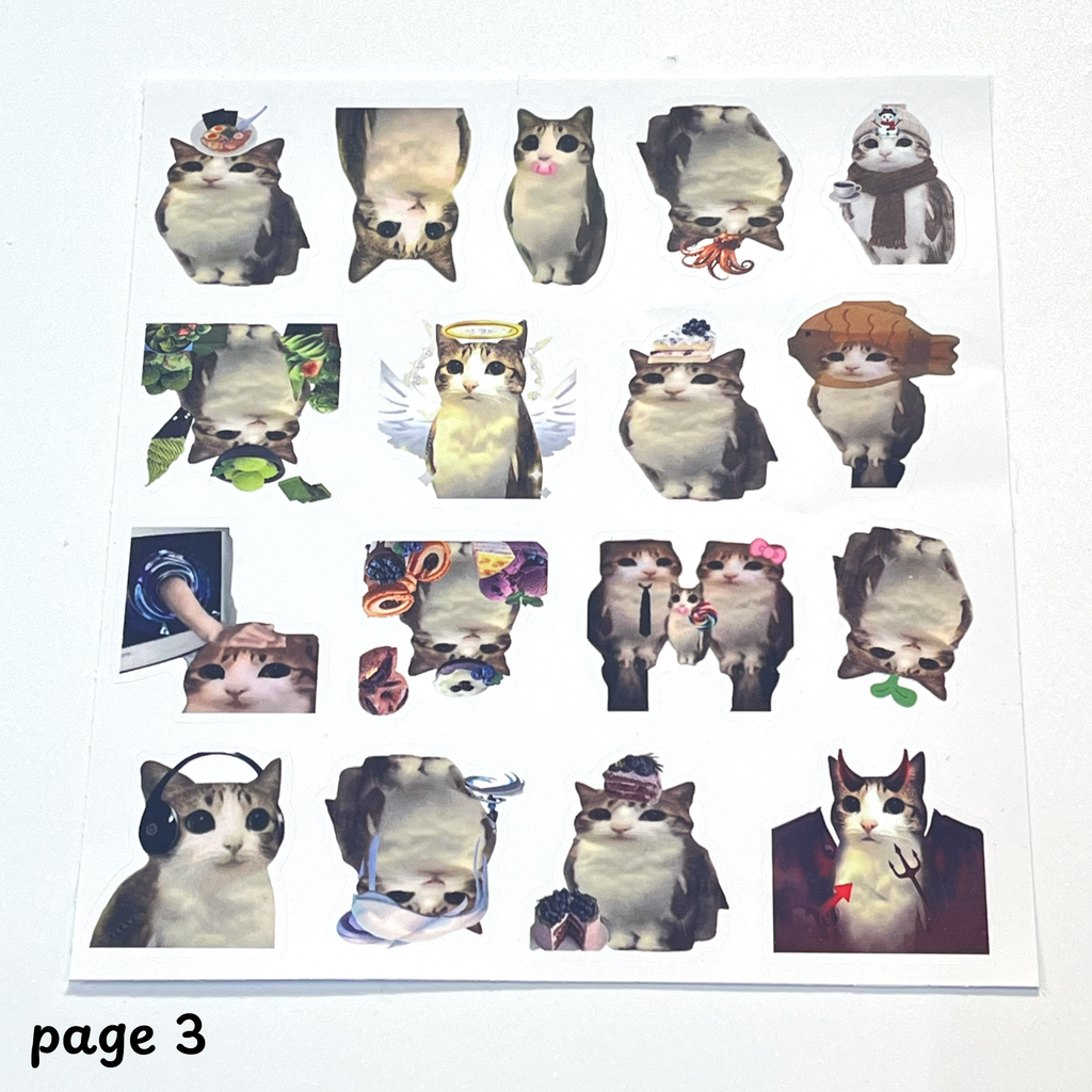 100 Piece Meowl Stickers Pack