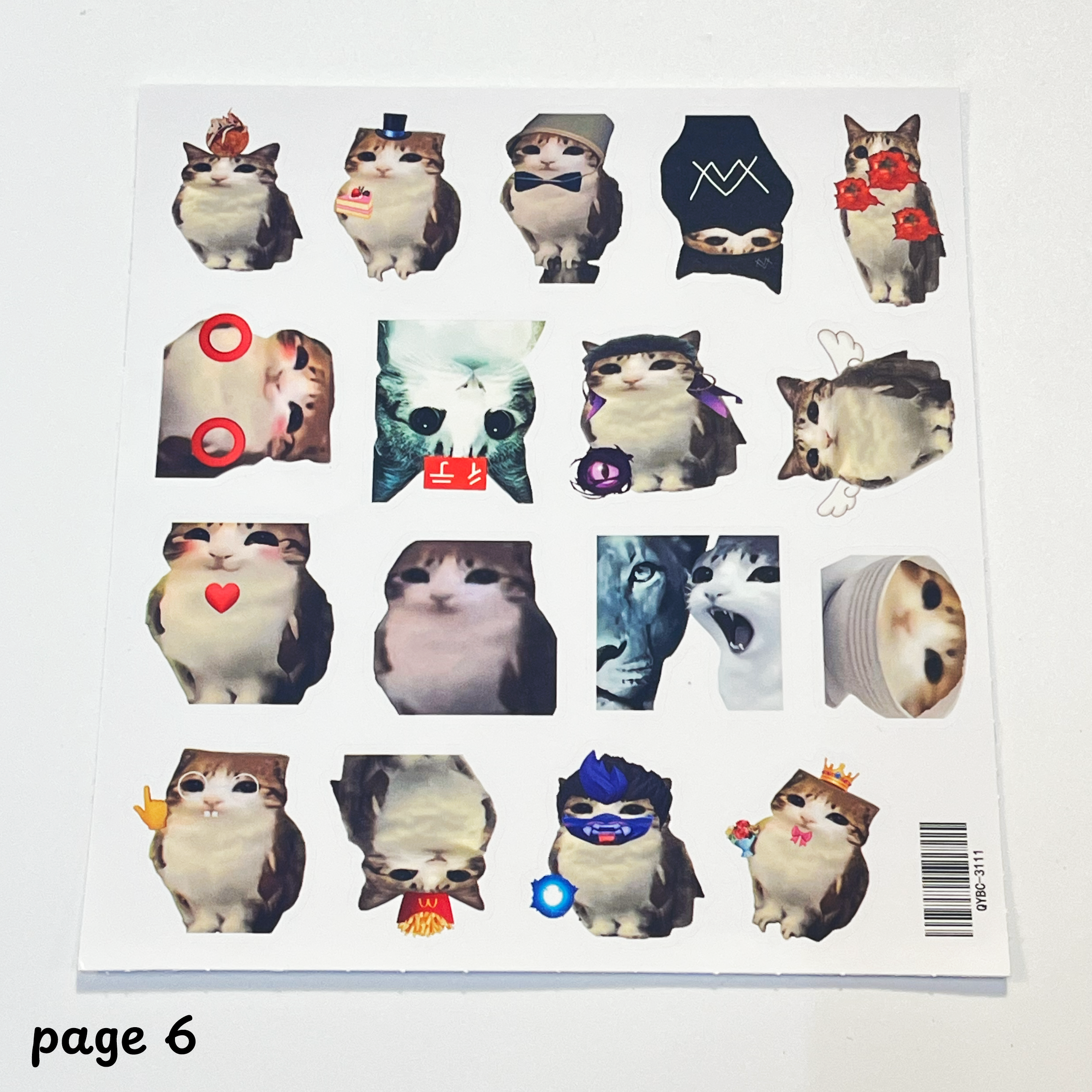 100 Piece Meowl Stickers Pack